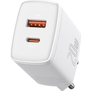 Compact 20W USB + Type-C Çıkışlı Qc3.0 Hızlı Şarj Başlığı Şarj Aleti