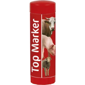 Top Marker Hayvan Işaretleme Kalemi Kırmızı