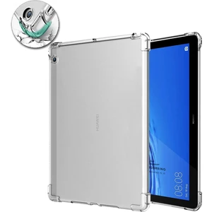 Huawei Mediapad T5 10.1 Inç (AGS2-W09/AGS2-W19) Kılıf Airbag Darbe Emici Nitro Shock Silikon