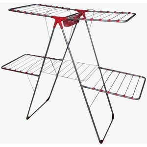 Lüx Çamaşır Kurutmalık Askılık 2 Katlı Çamaşır Kurutma Askısı Çift Katlı