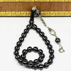 Tesbih Pasajı Sekizli Karpuz Dilim Işlemeli Gürcistan Oltusu Tesbih