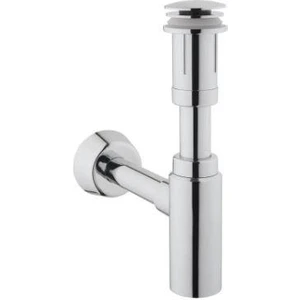 Lavabo Sifon Seti (T Tipi) Pvc Üzeri Krom Kaplama A45154