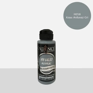 Koyu Arduvaz Gri Cadence Multisurface Akrilik Boya H058 - 120 ml