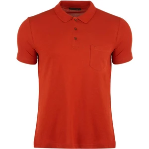 Tony Montana Regular Fit Polo Yaka Klasik Cepli %100 Pamuk Kısa Kollu Basic Penye T-Shirt-PE3605TY22