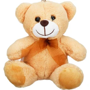 Kurdeleli Peluş Ayı 21 Cm.