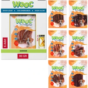 Karışık Köpek Ödül Maması 6X80 gr