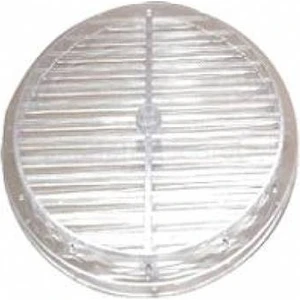 Doğalgaz Havalandırma Cam Menfezi  Şeffaf Çap 18 cm