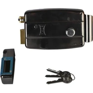 157EL Elektrikli Tirajlı Kilit - Siyah 52MM