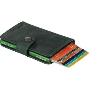 Mini Crazy Akıllı Mekanizmalı Deri Cüzdan