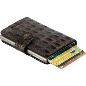 Mini Croco Akıllı Mekanizmalı Cüzdan