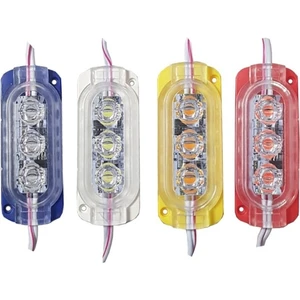 Hazar Led 12 Volt 0.6 Watt Animasyonlu Çakar Modül Led 3 Ledli Mavi