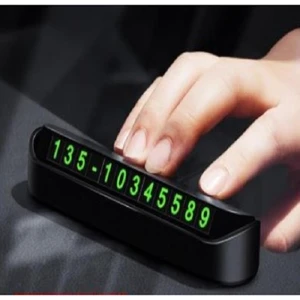 Lyn Home Araç Içi Park Telefon Numarası Fosforlu Numaratör Oto Cam Kartı