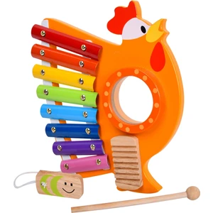 8 Not Ksilofon Glockenspiel Tokmak Ahşap Perküsyon Ritmi Enstrüman Oyuncak (Yurt Dışından)