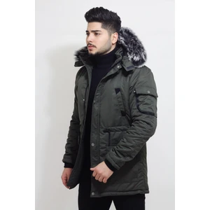 Stil Kombin King İçi Kürklü Kapşonlu Mont & Kaban