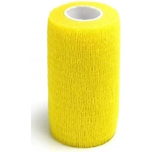 Elastik Yapışkanlı Coban Renkli Bandaj 10 cm x 4,5 mt Sarı