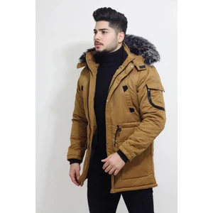Stil Kombin King İçi Kürklü Kapşonlu Mont & Kaban