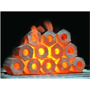 Ersin Ambalaj Golden Pres Mangal Kömürü Delikli Biriket Kömür 10 kg