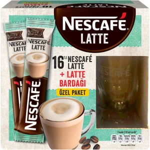 Latte 16'lı + Özel Latte Bardak