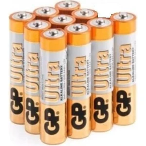 Gp Gp Alkalin Pil Ultra 10`lu Aaa