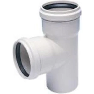 110X110 3.2 Pvc-U Tek Çatal(87 Derece)