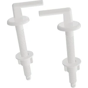 Klozet Kapağı Montaj Vidası Seti 4 Parça 2 Adet 10 cm Pvc Klozet Kapağı Montaj Vidası