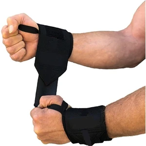 Halter & Fitness & Crossfit Bilek Bandajı 50 cm x 6 cm Wrist Wraps El Bilek Sargısı
