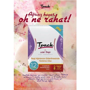 Tpack Regl Ağrıları Için Sıcak Terapi Bandı