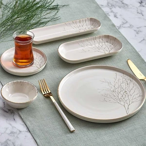 N3219 Çınar Naturel 26 Prç Kahvaltı Takımı