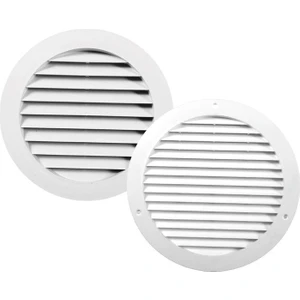 Raksan 015 230 x Q200 mm Yuvarlak Kanala Bağlanabilir Yuvarlak Panjur