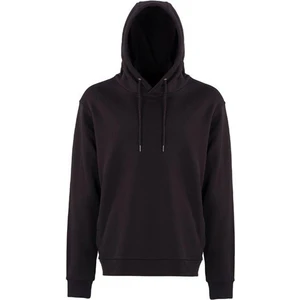 Basic Hoodie Siyah Erkek Sweatshirt 100565110V1