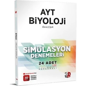 3D Yayınları AYT Biyoloji Simülasyon Denemeleri