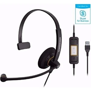 Sc 30 USB ml Tek Taraflı Taçlı USB Kablolu Uc Kulaklığı