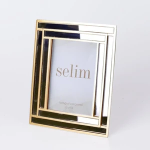 13X18 Lara Aynalı Çerçeve Altın