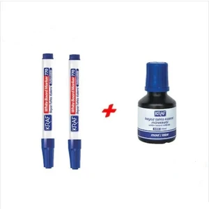 Kraf 770 2 Adet Tahta Kalemi + 1 Adet 445G Tahta Kalemi Mürekkebi