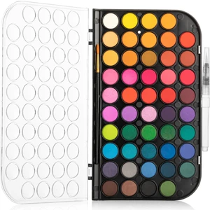 Hobi Market Art Tablet Sulu Boya Seti 48 Renk + 2 Adet Fırça