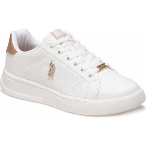 U.S. Polo Assn. Exxy Beyaz Kadın Sneaker Günlük Spor Ayakkabı V8