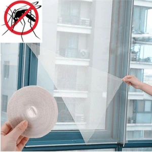Pencere Sinekliği Tül Perde Cırt Bantlı Kolay Kurulum Sineklik 75X125 cm Tek Kanat (2 Adet)