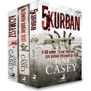5. Kurban - Ölümün Soğuk Sesi - Acımasız - 3 Kitap - Jane Casey