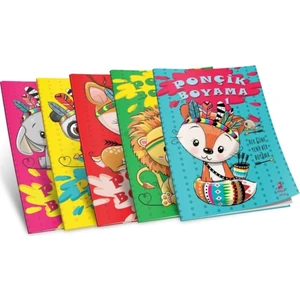 Ponçik Boyama (5 Kitap Takım)