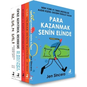 Para Kazanmak Senin Elinde - Var Olmak Senin Elinde - Korku ve Kaygı Çözümleri - Öfke Kontrol Rehberi - Beden Dili - 5 Kitap
