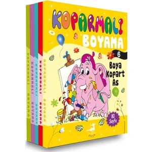 Koparmalı Boyama Set 2 (5 Kitap Takım)