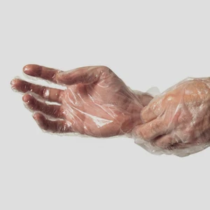 Pet - Şeffaf Poşet  Eldiven - 100'LÜ - 100 Paket - 1 Koli