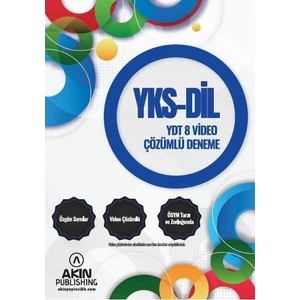 Akın Publishing 12. Sınıf YDT 8 Video Çözümlü Deneme
