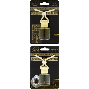 Kabe Örtüsü Kokusu ve Hacerül Esved Kokusu 8 ml Araba Kokusu Cam Şişe