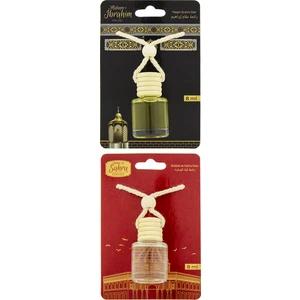 Makamı Ibrahim Kokusu ve Kubbetüs Sahra Kokusu 8 ml Araba Kokusu Cam Şişe