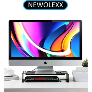 Monitör Standı Notebook Ekran Tv Yükseltici -Metal