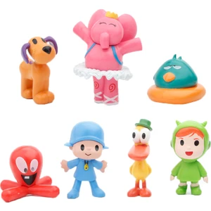 Sanlindou 7 Adet Pocoyo Zinkia Oyuncak Figür Seti - Çok Renkli (Yurt Dışından)