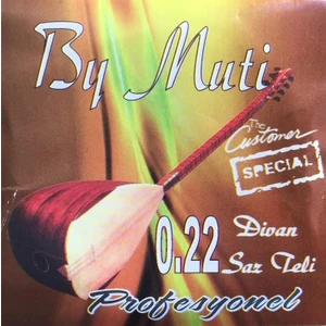 By Muti Mt-22 Divan Teli 0.22 Beyaz Bam Bamlı