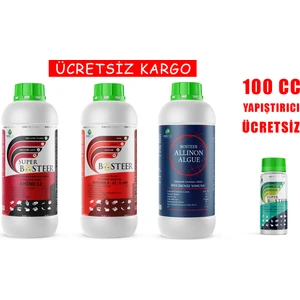 Muhteşem 3 Lü Boster 4-15-0 AMİNO12 Algue Çicek Tutturucu