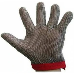 5 Parmak Çelik Örgü Eldiven Medium